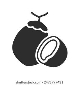 coconut icon design vector template