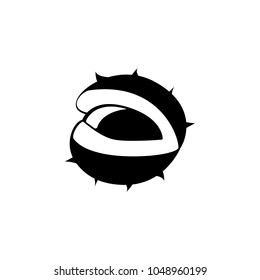 coconut icon. Element of seeds and nuts elements illustration. Premium quality graphic design icon. Signs and symbols collection icon for websites, web design, mobile app on white background