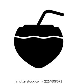 Coconut icon. sign for mobile concept and web design. vector illustration