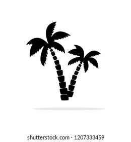 Coconut icon. Vector concept illustration for design.