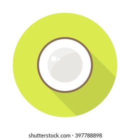 coconut icon. vector illustration