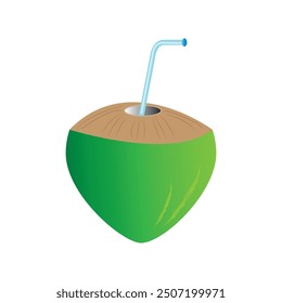 coconut icon vector illustration design template