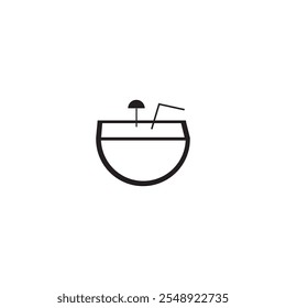 Coconut icon vector illustration design
