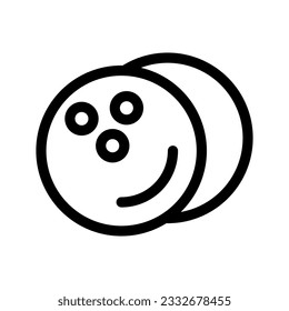 Coconut Icon Vector Symbol Design Illustration