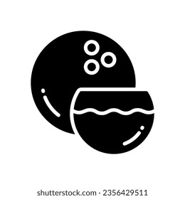 coconut icon for your website, mobile, presentation, and logo design.