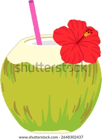 Coconut juice is the clear liquid found inside young coconuts.
