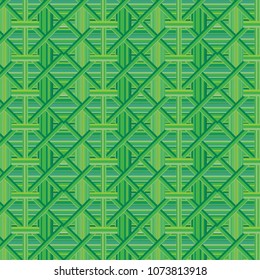 coconut leaf weaving pattern  seamless textile background for decoration