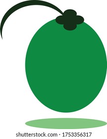 Coconut-Logo-Design-Vektorgrafik
