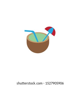 Coconut logo template vector icon design