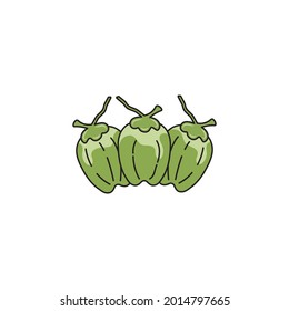 coconut logo Vector icon design illustration Template