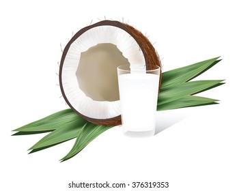 Coconut milk for your design
