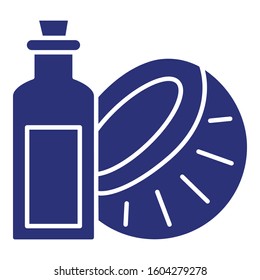 
Coconut oil, coconut oil bottle Isolated Vector icon which can be easily modified or edited
