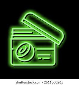 coconut oil for dry skin treatment neon light sign vector. coconut oil for dry skin treatment illustration