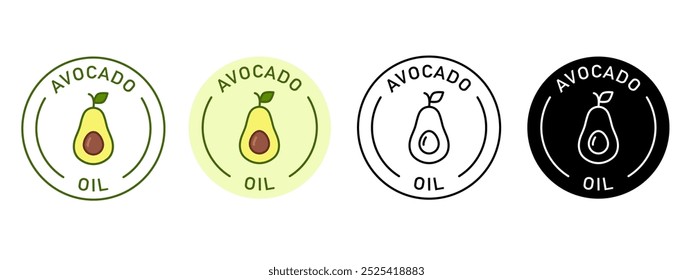 Coconut oil label vector design for packaging. Vegan butter sticker. Transparent background. Illustration, logo, stamp, tag, emblem, mark or seal.