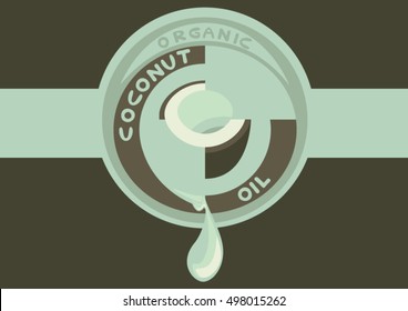 Coconut oil logo