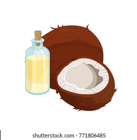 Coconut Oil Vector
