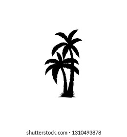 Coconut palm tree icon.eps
