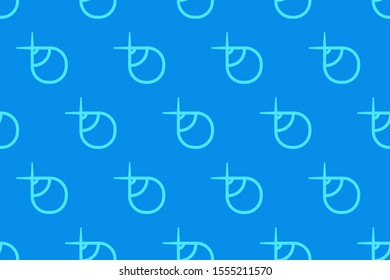 coconut seamless pattern.blue color. modern minimal  style. for texture, wallpaper, gift, cover, decor, background, interior, cloth, fabric, etc. 