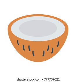 coconut sticker icon 