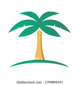 coconut tree clip art icon