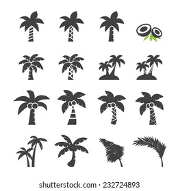 coconut tree icon