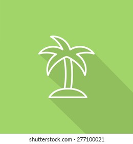 coconut tree icon