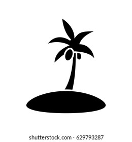 coconut tree icon