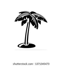 Coconut tree icon.Vector concept illustration for design.
