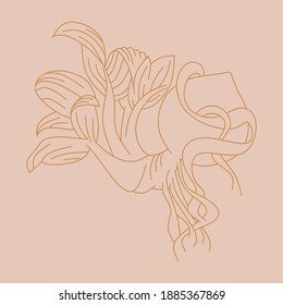 Kokosnussbaumkunst mit minimalen quadratischen Hintergründen und pastellfarbenen Farben, perfekt für Schreibwaren, Branding, Einladungen, Karten, Plakate, Drucke, Stimmungsschilder, Posts in sozialen Medien