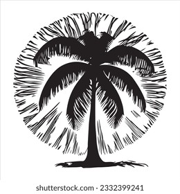 coconut tree vector Bundle 2023