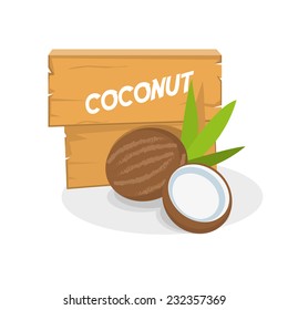 Coconut vector