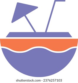 coconut vector design icon for download.eps