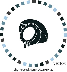 Coconut, vector icon