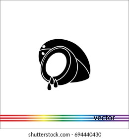 Coconut, vector icon