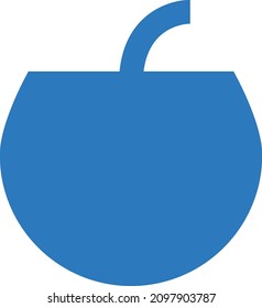 ilustración de vector de coco aislada en un fondo transparente. iconos vectoriales de glifo para el concepto o gráficos web.