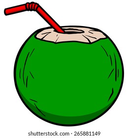 Coconut Water Icon