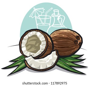 coconuts