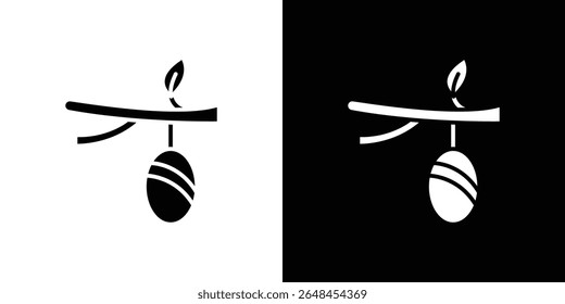 Cocoon icon symbol collection. Flat vector stock illustration.