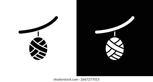 Signo del símbolo del icono del capullo, Vector, eps 10