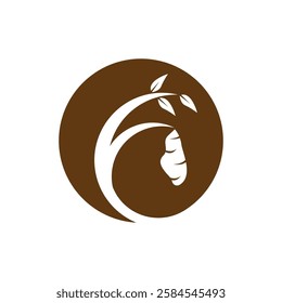 Cocoon Icon And Symbol Template Illustration