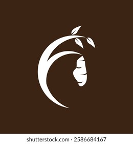 Cocoon Icon And Symbol Template Illustration