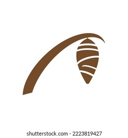 cocoon icon vector illustration logo design