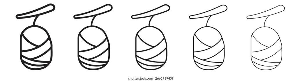 Cocoon icon for your web site design, logo, app, UI.