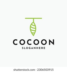 Cocoon Logo Design Abstract Elegant Template