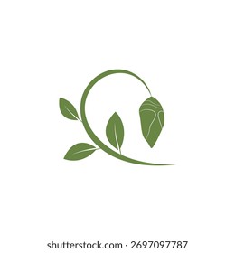 Cocoon Logo, Vektorgrafik-Designvorlage