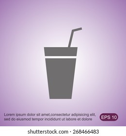 Coctail vector icon