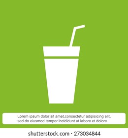 Coctail vector icon