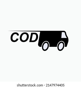 CSB Text Symbol als Abkürzungssymbol von Cash on Delivery. Bestellung und moderne Zahlungsvorgänge - Vektorgrafik.