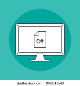 Codding icon on desktop