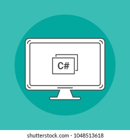 Codding icon on desktop